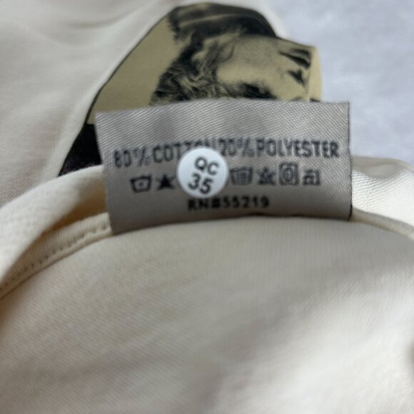 Taylor Swift The Eras Tour Beige Hoodie Unisex Large Pullover Oversized New - Picture 4 of 8